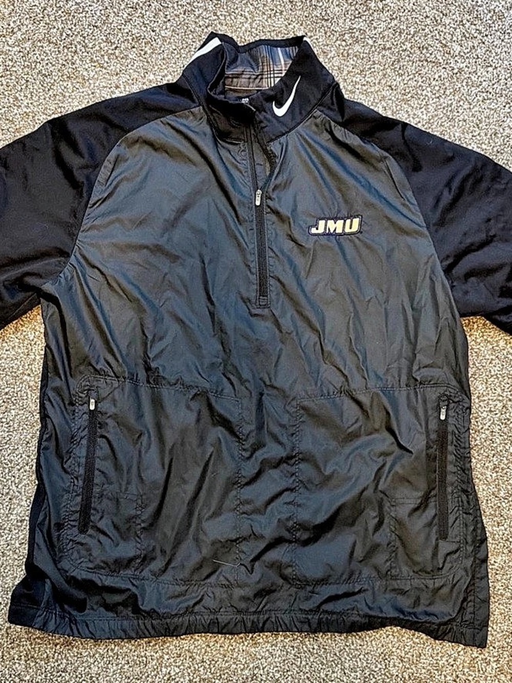 Nike Golf JMU Pullover Black Large